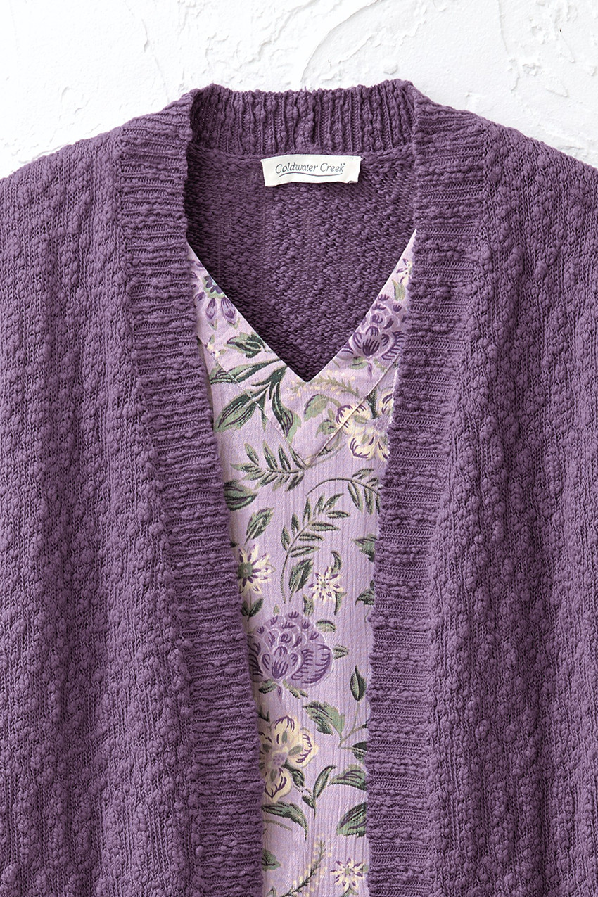 Pointelle Intrigue Cardigan