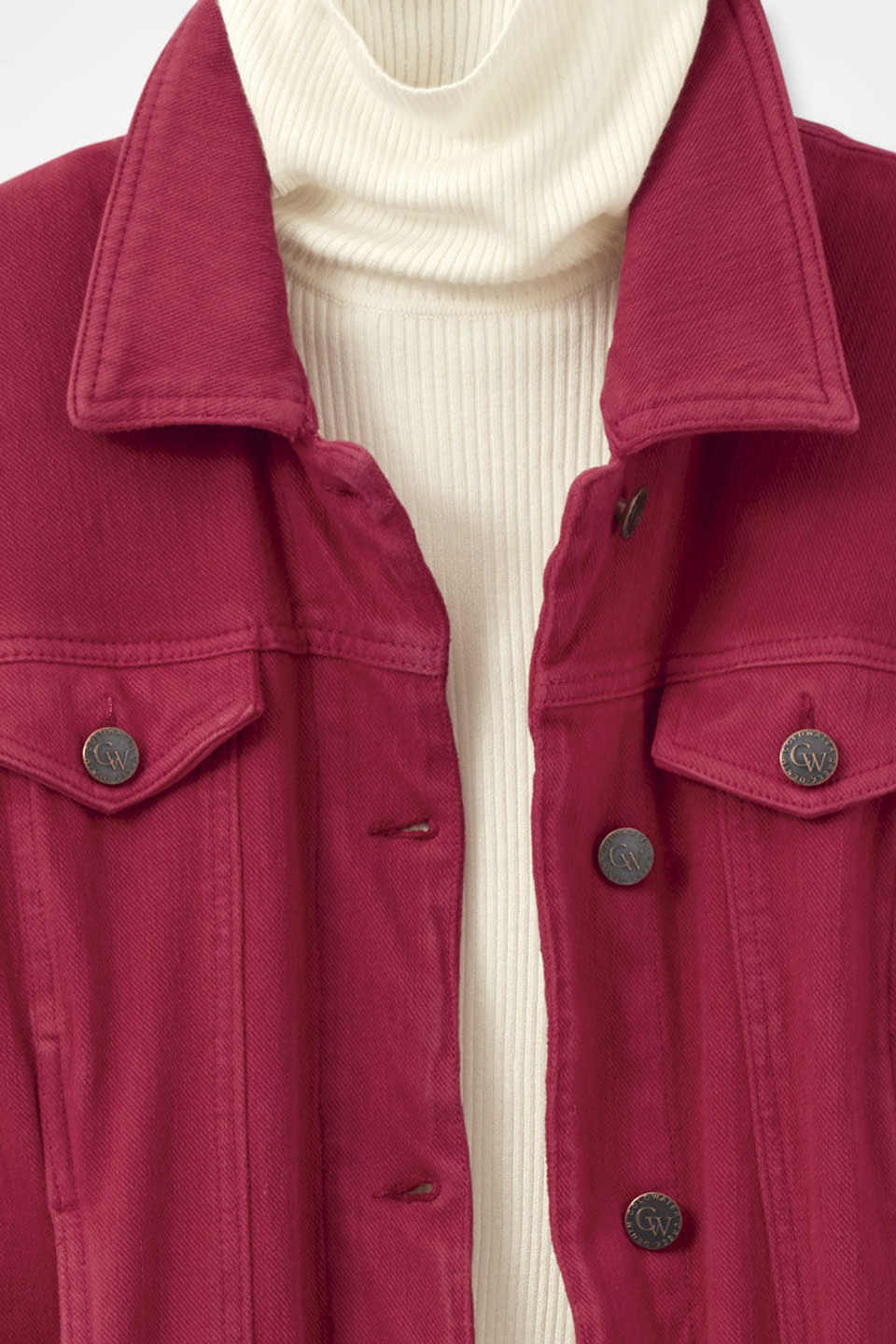 Knit Denim Jacket