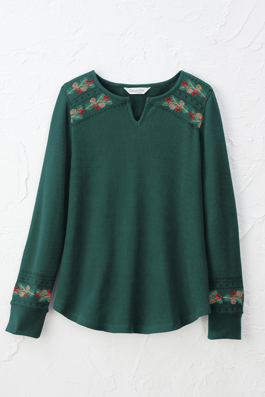 Wintertide Waffle Tee