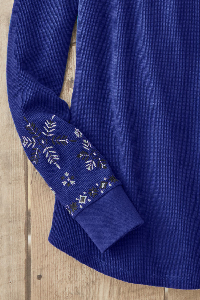 Wintertide Waffle Tee