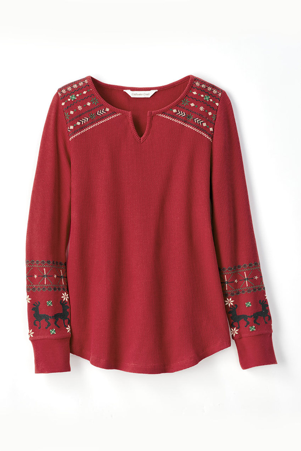 Wintertide Waffle Tee