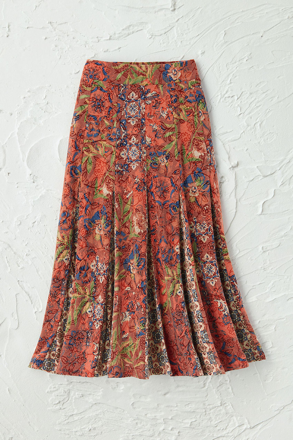 Mesa Falls A Line Knit Midi Skirt