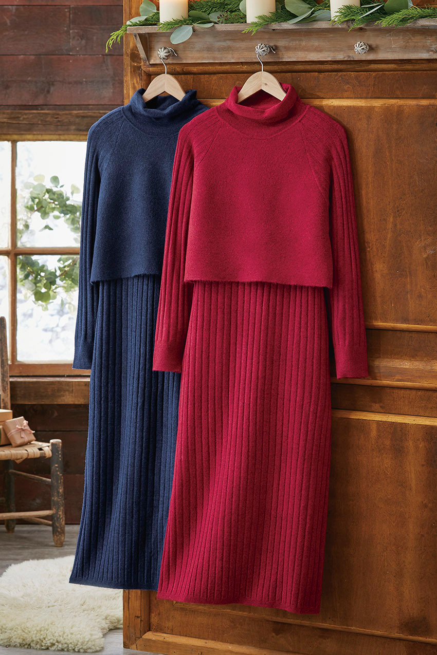 Popover Sweater Dress