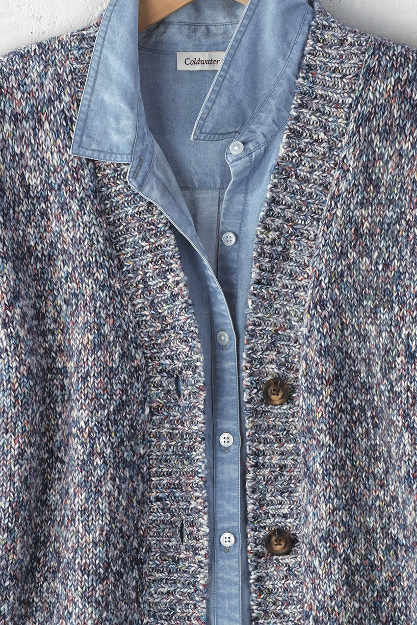 Indigo Harmony Cardigan - Coldwater Creek