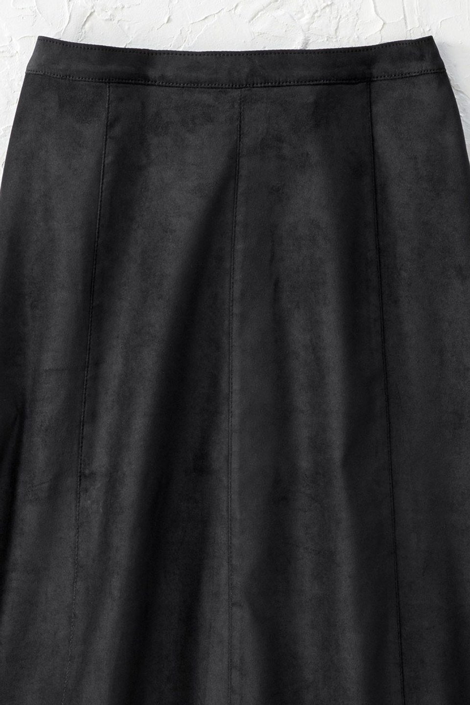 Faux Suede Skirt