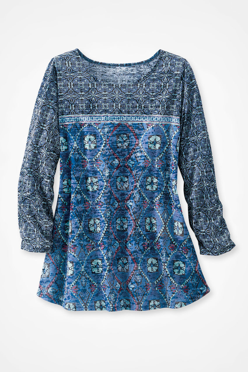 Monterey Tile Burnout Tee