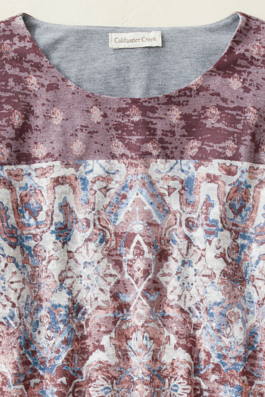 Miles of Medallions Burnout Tee