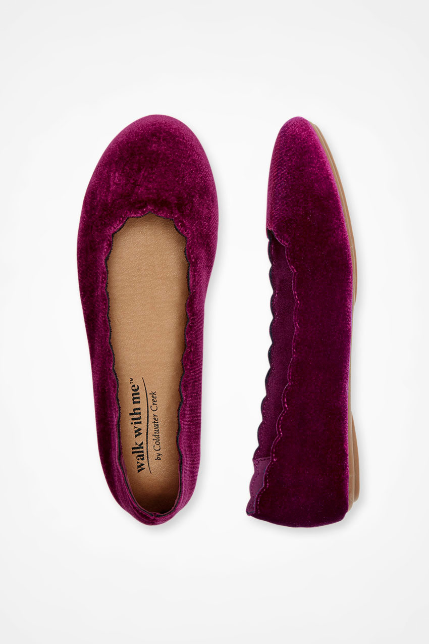Celebration 2 Velvet Flats by Walk With Me™
