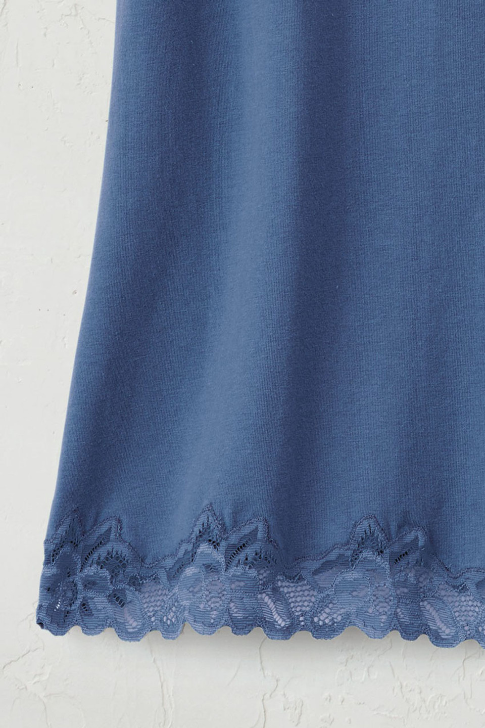 Longer Length Double Lace Tank
