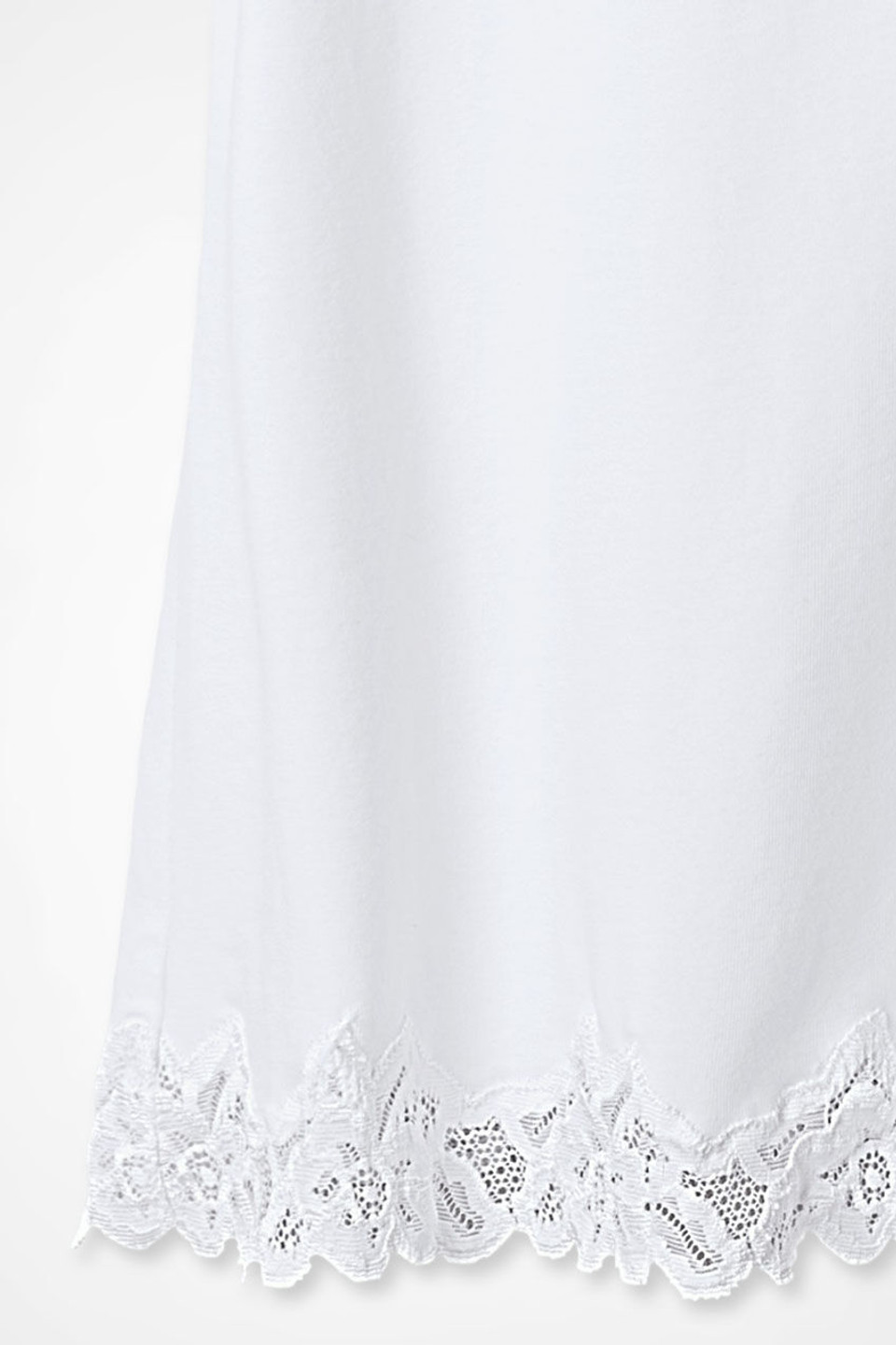 Longer Length Double Lace Tank