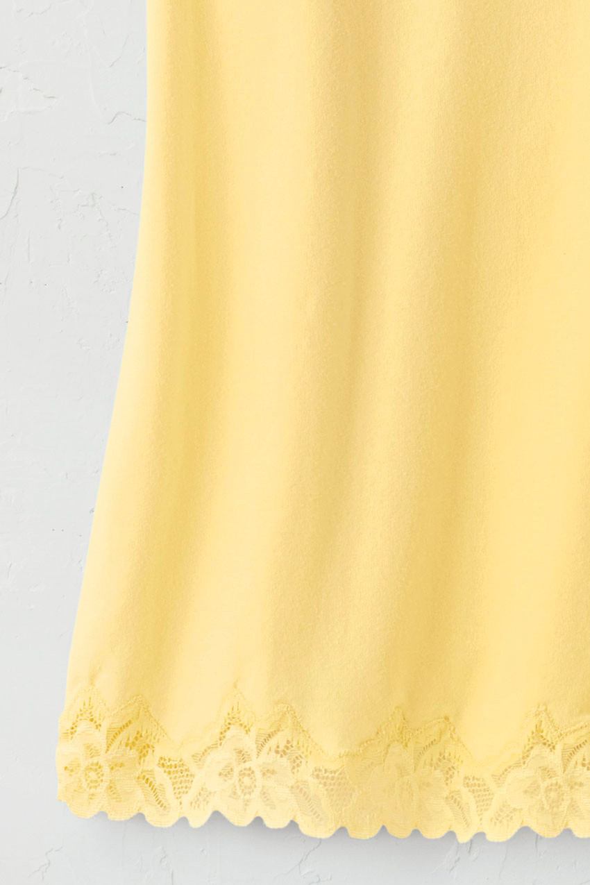 Longer Length Double Lace Tank