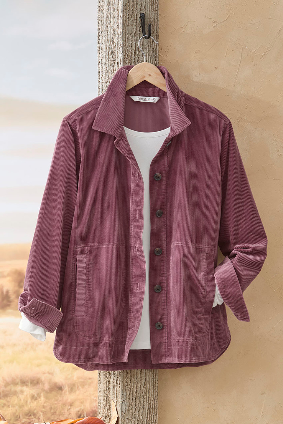 Braeburn Corduroy Shirt Jacket