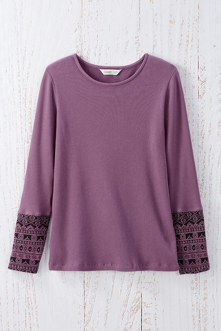 Beyond Borders Waffle Tee