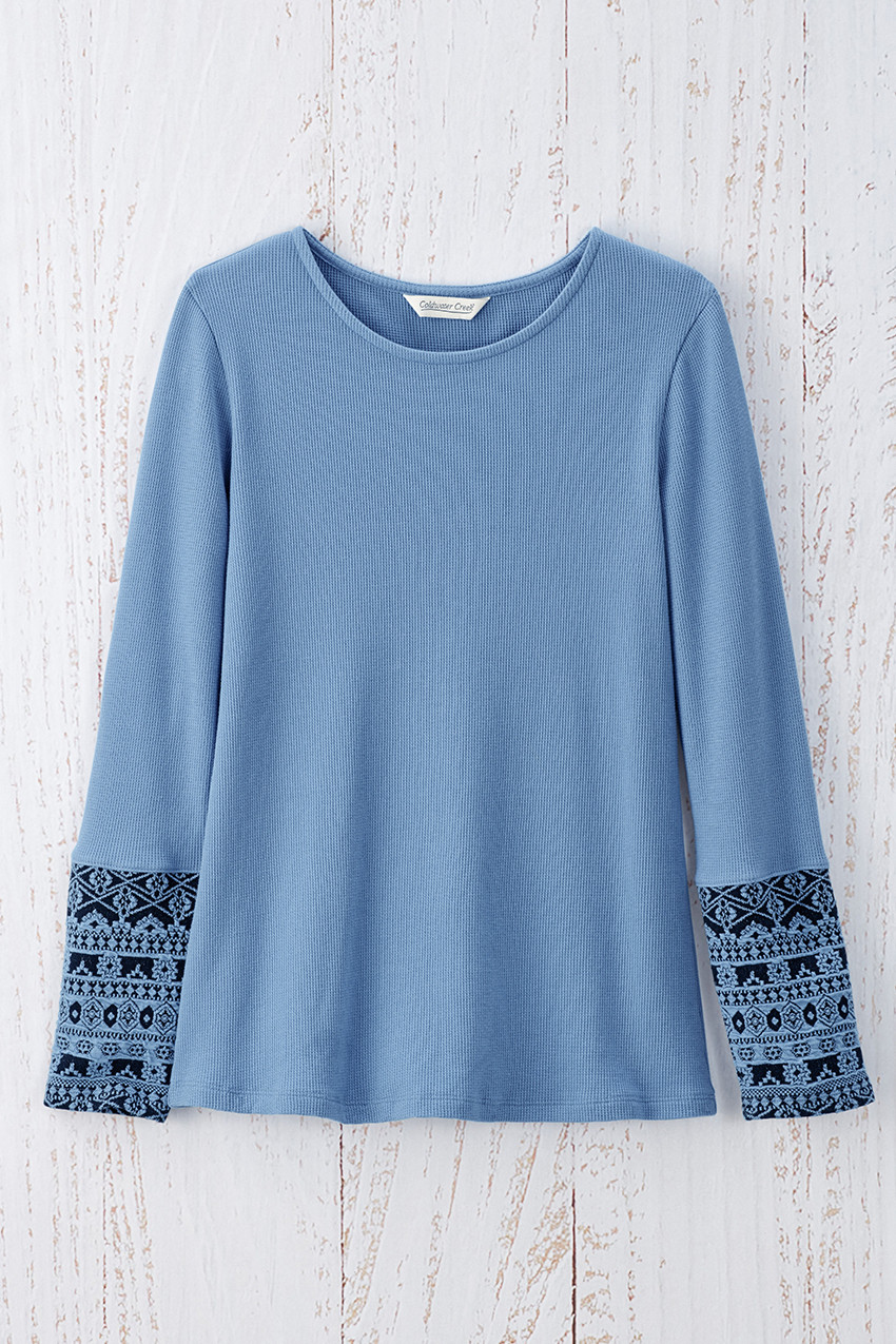 Beyond Borders Waffle Tee