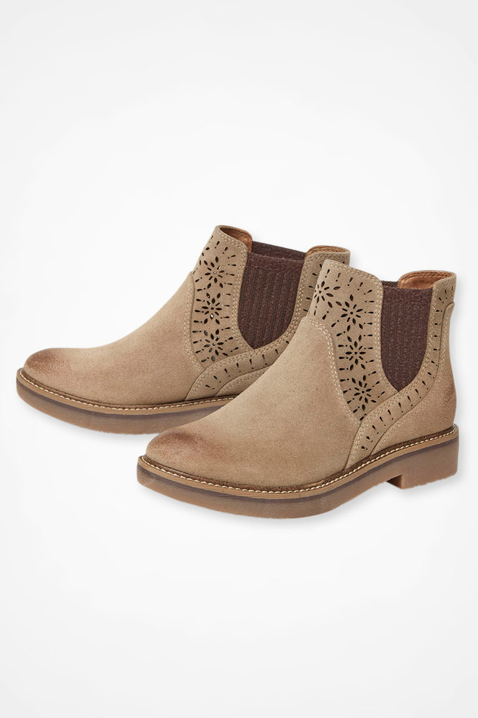 âRayaâ Suede Boots by Comfortiva® - Coldwater Creek