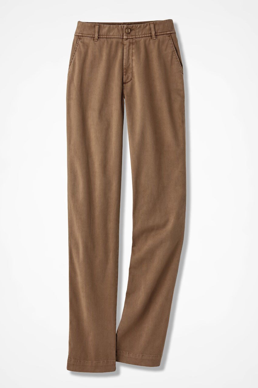 Hidden Stretch-Waist Chinos