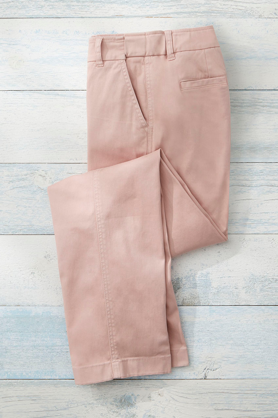 Hidden Stretch-Waist Chinos