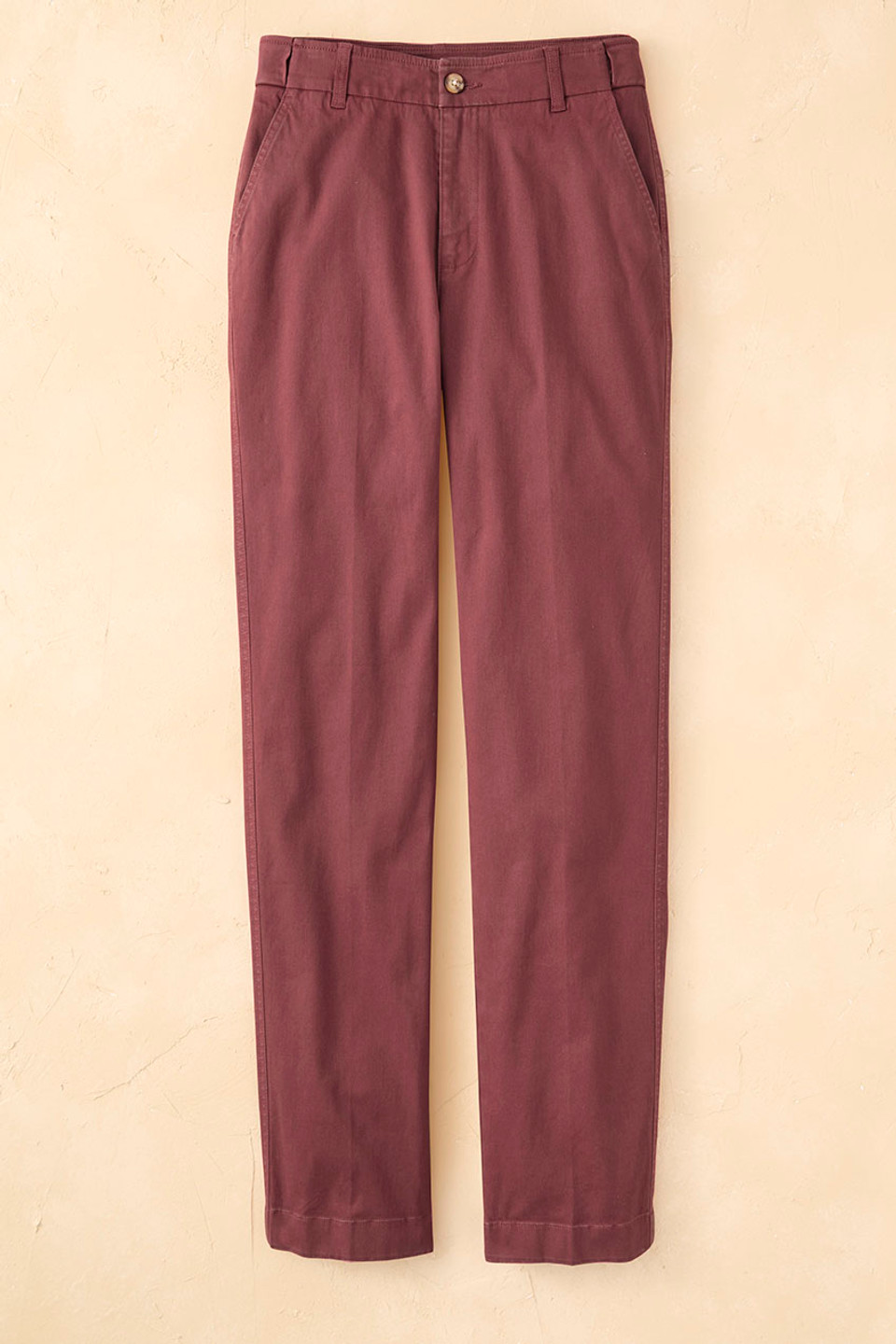 Hidden Stretch-Waist Chinos