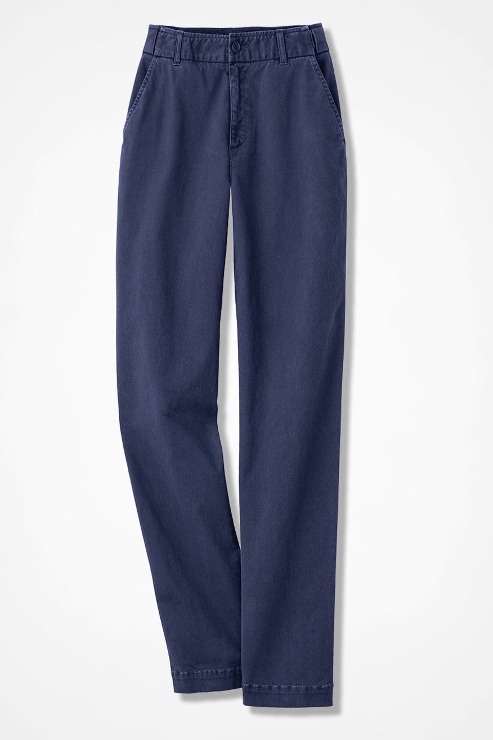 Hidden Stretch-Waist Chinos