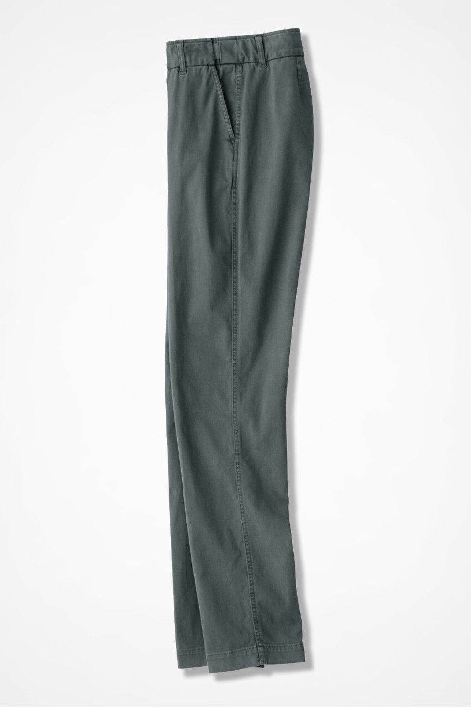 Hidden Stretch-Waist Chinos