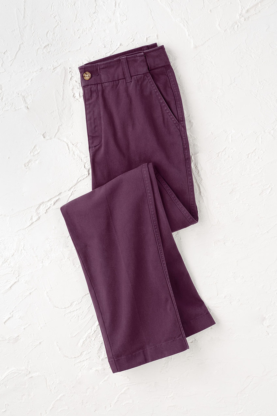 Hidden Stretch-Waist Chinos