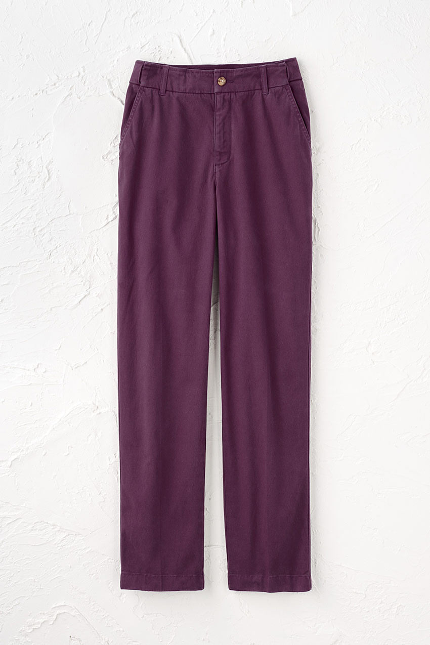 Hidden Stretch-Waist Chinos