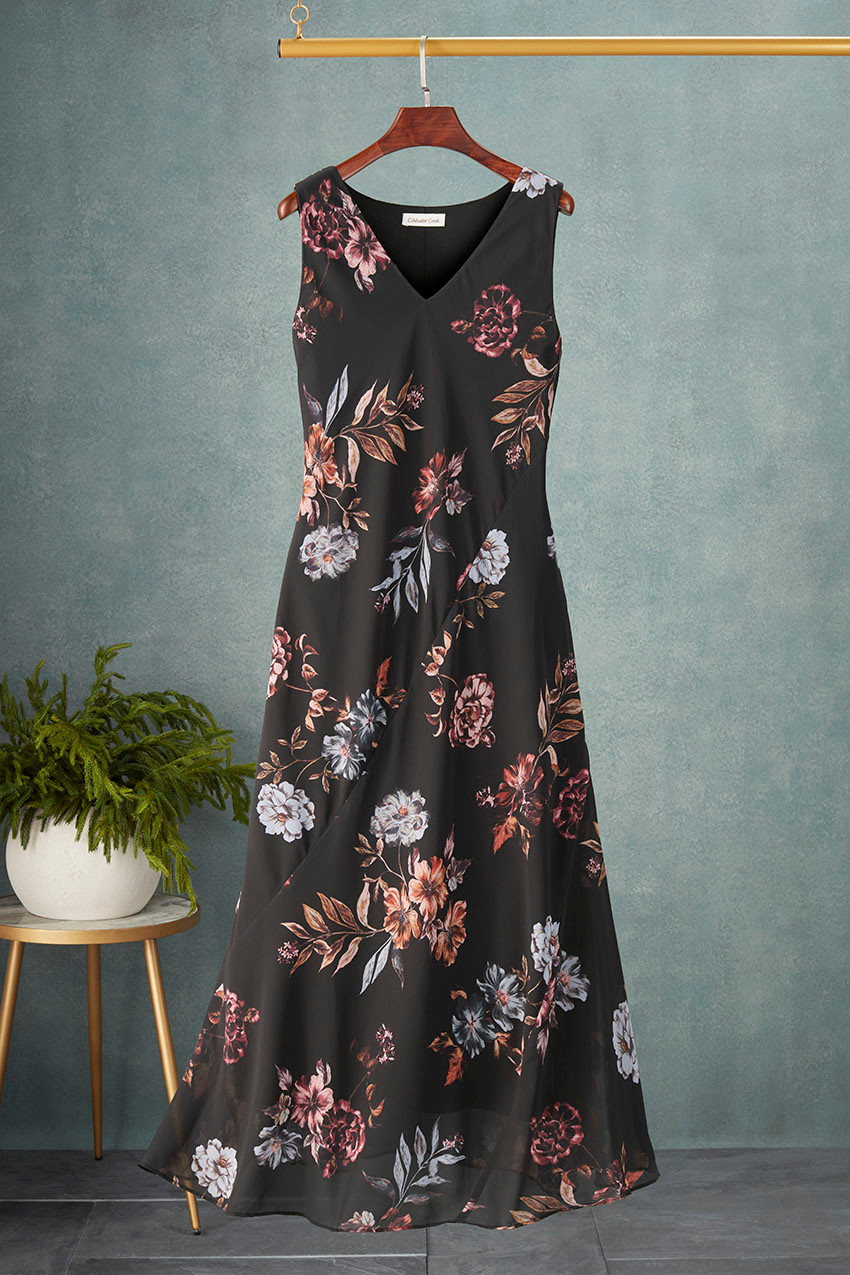 Cassia Flora Maxi Dress