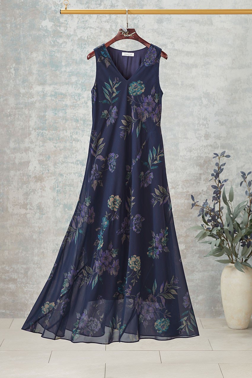 Cassia Flora Maxi Dress