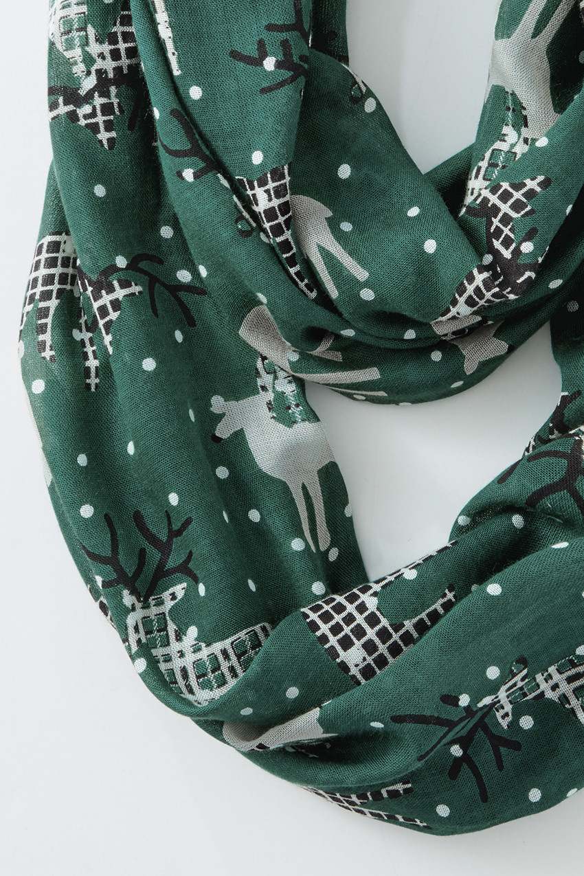 Dashing Through the Snow Infinity Scarf