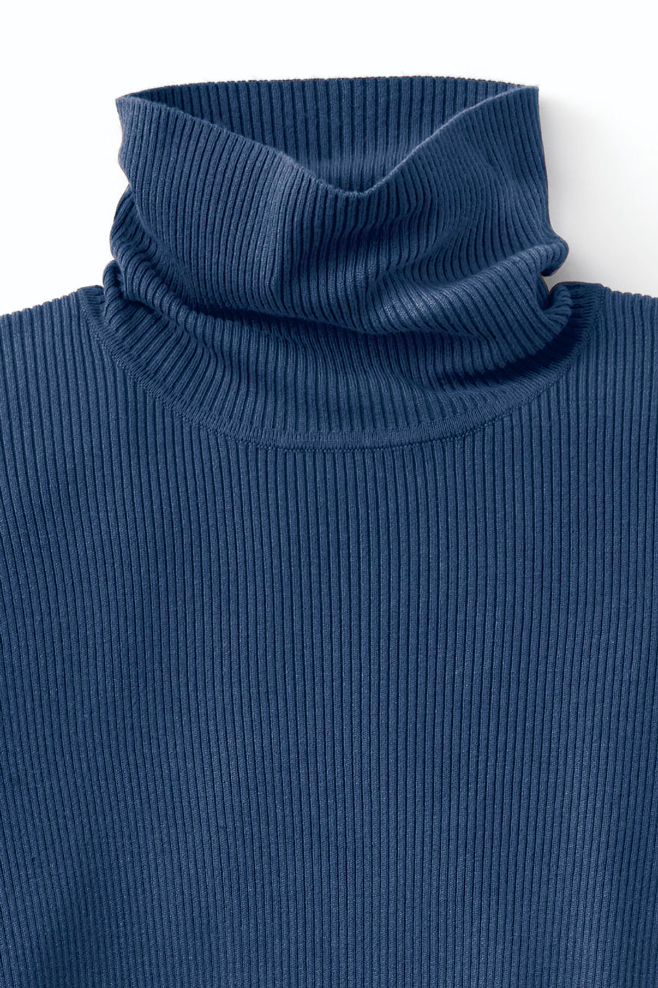 Ribbed Turtleneck Sweater