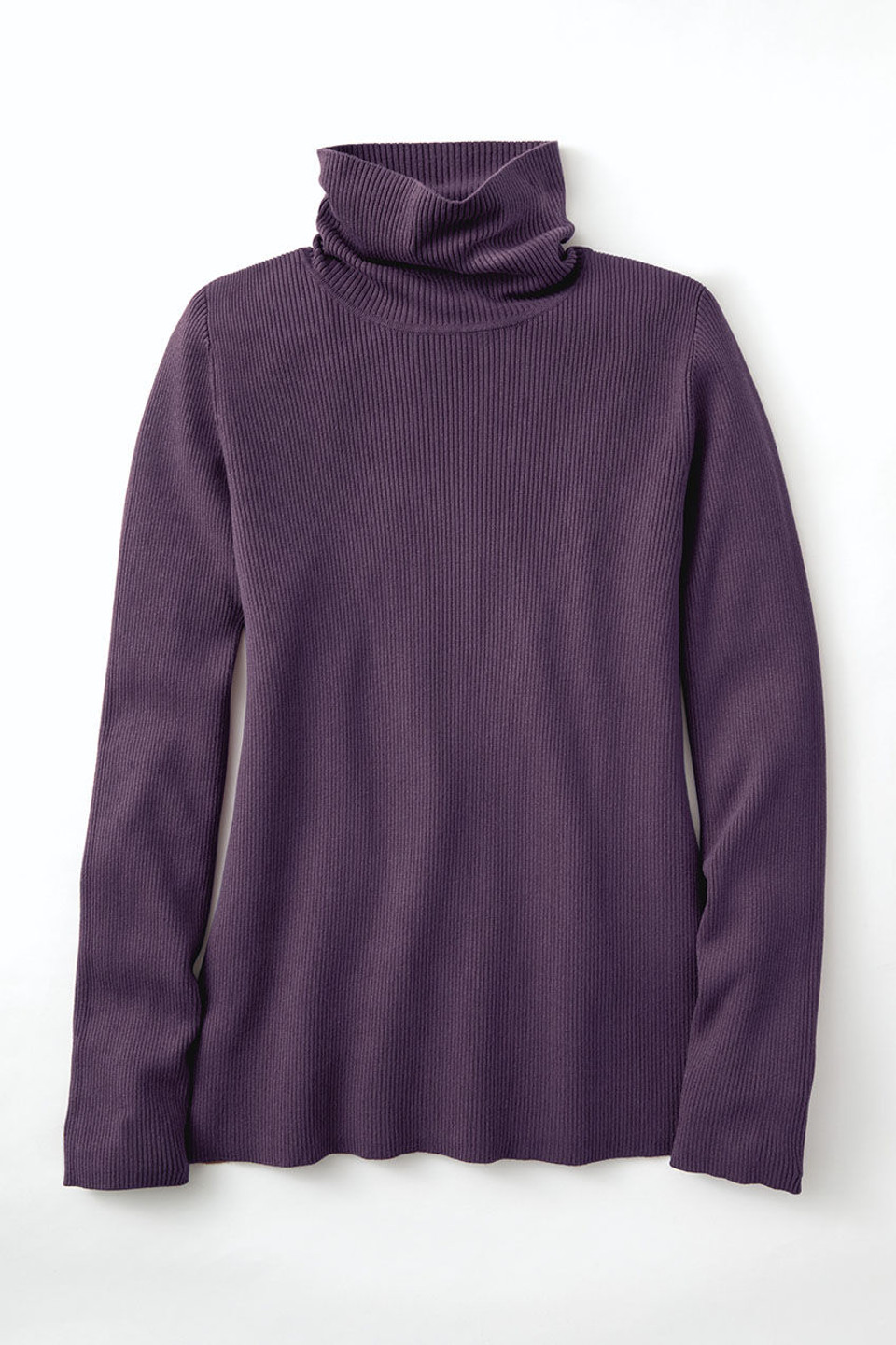 Ribbed Turtleneck Sweater