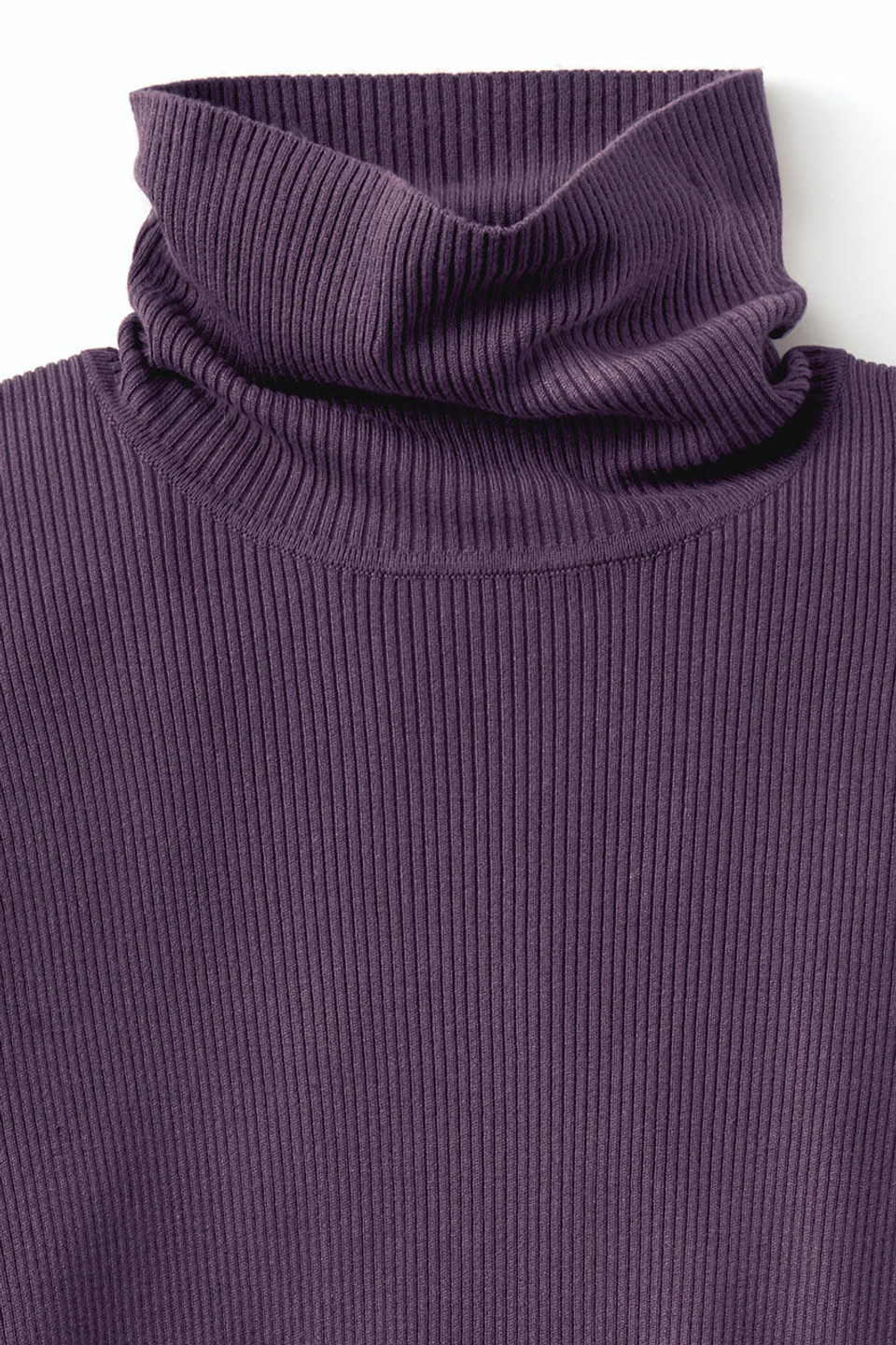 Ribbed Turtleneck Sweater
