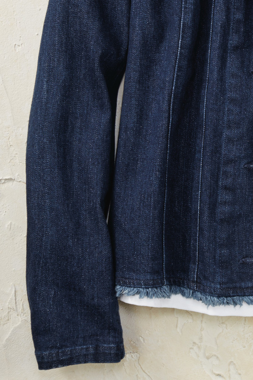 Frayed Edge Denim Jacket