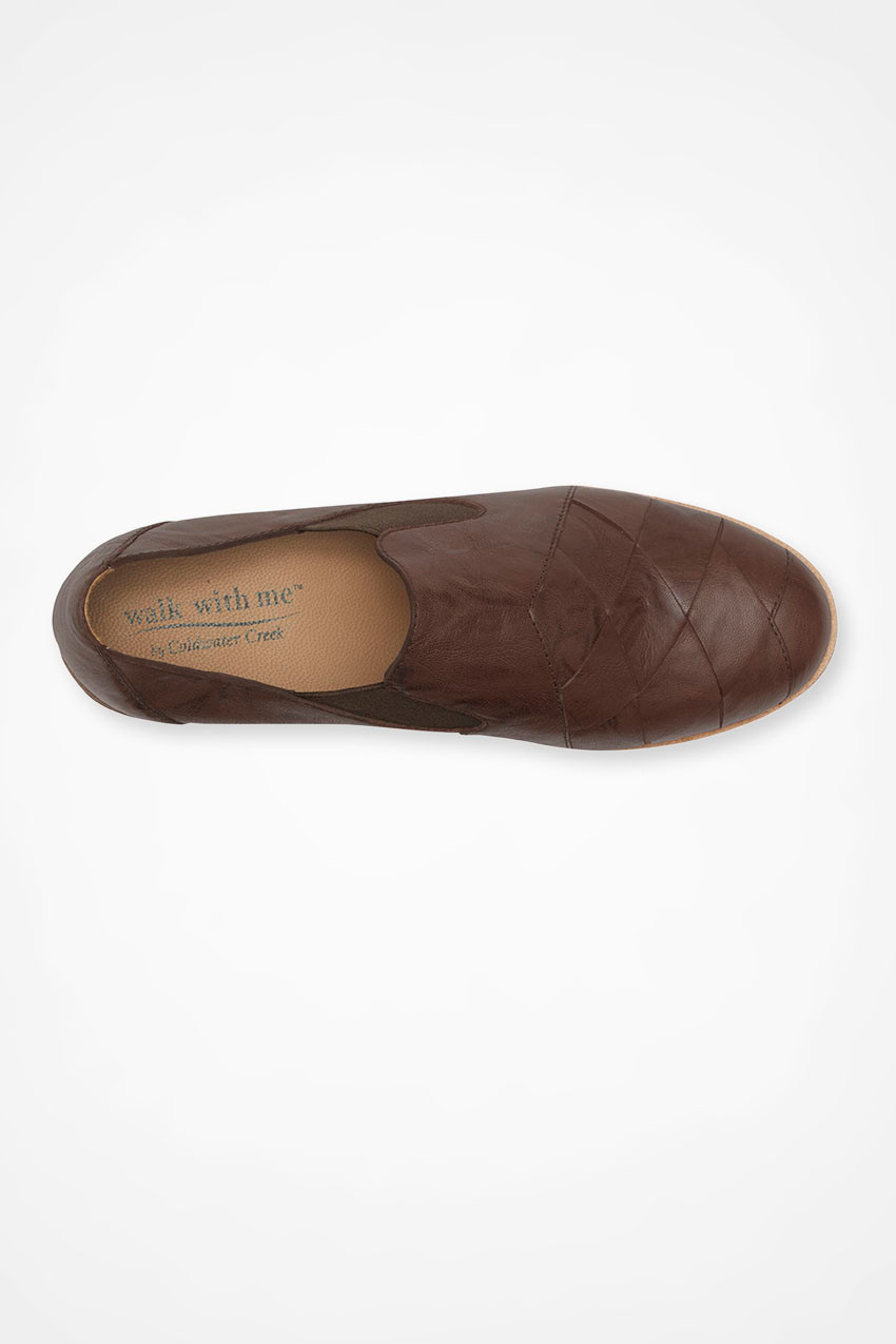 Toubkal Leather Flats by Walk With Me™