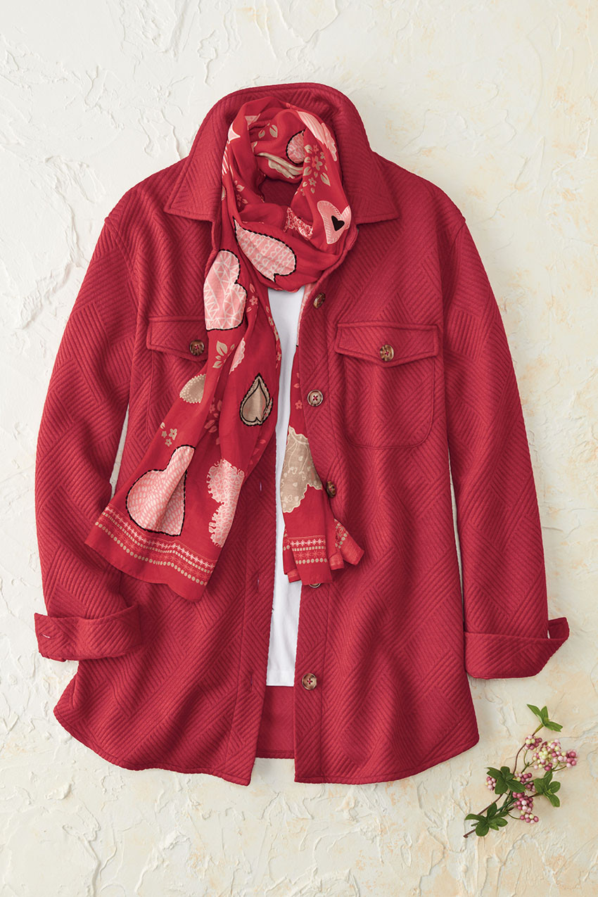 Soft Impressions Shirt Jacket