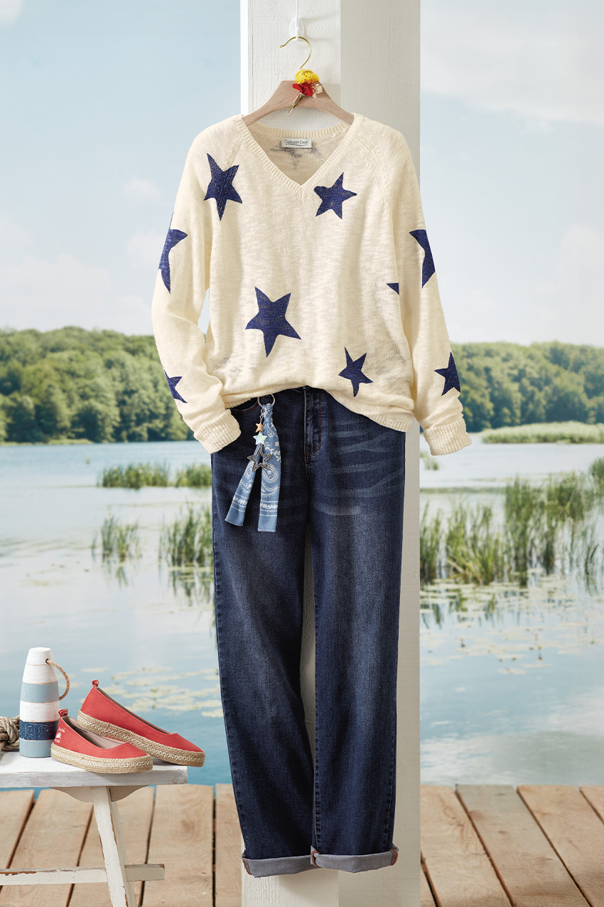 Stargaze Slub Sweater