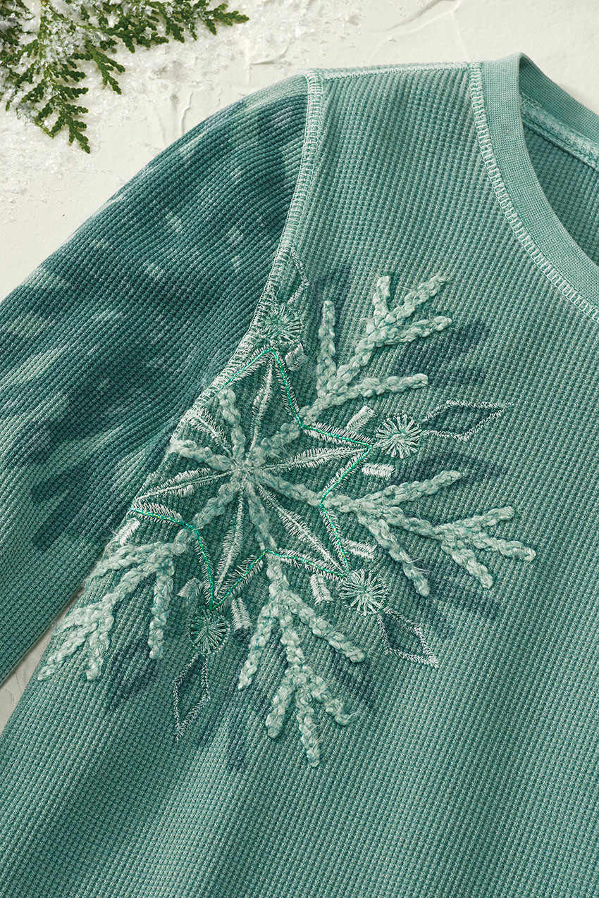 Winter’s Dream Waffle Tunic