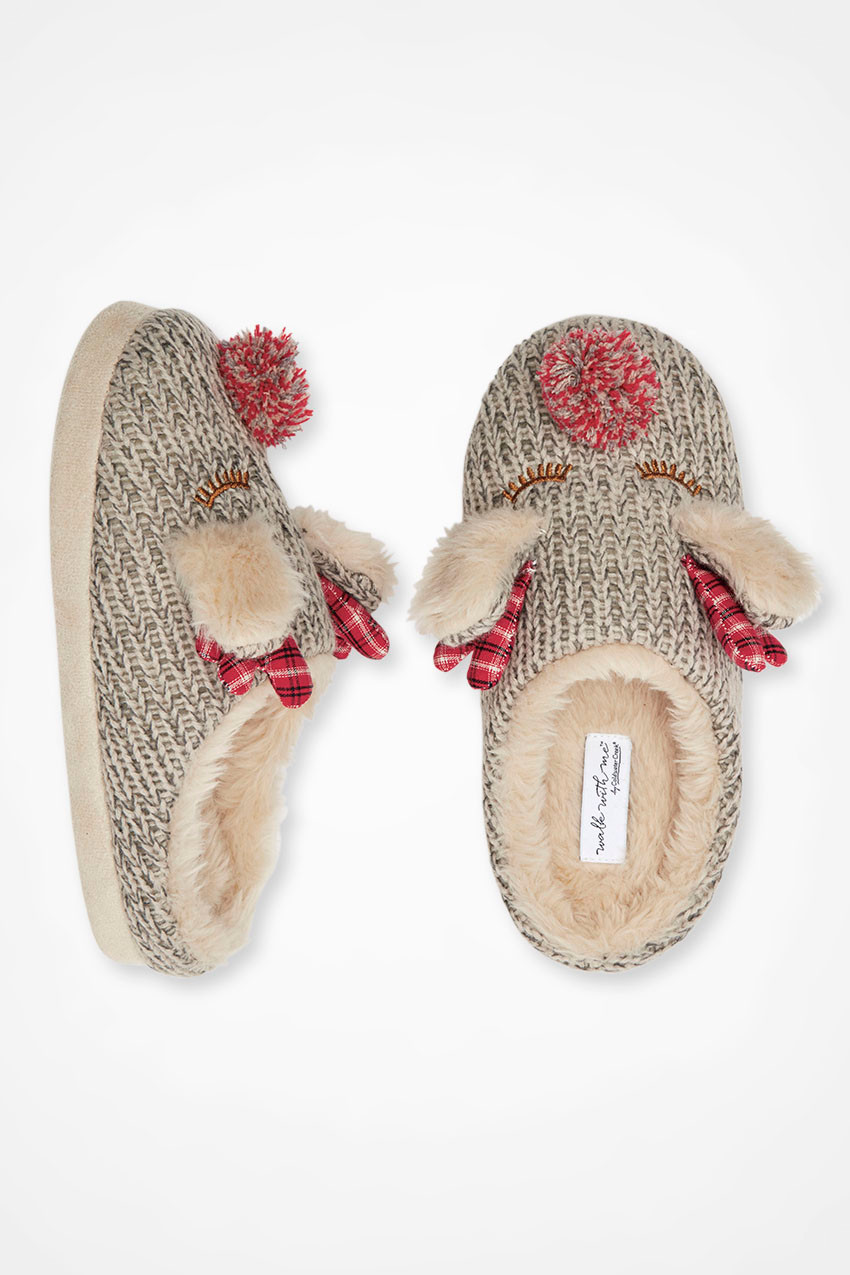 Reindeer Slippers