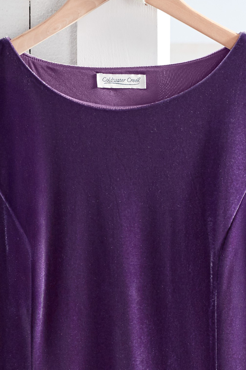 Stretch Velvet Dress