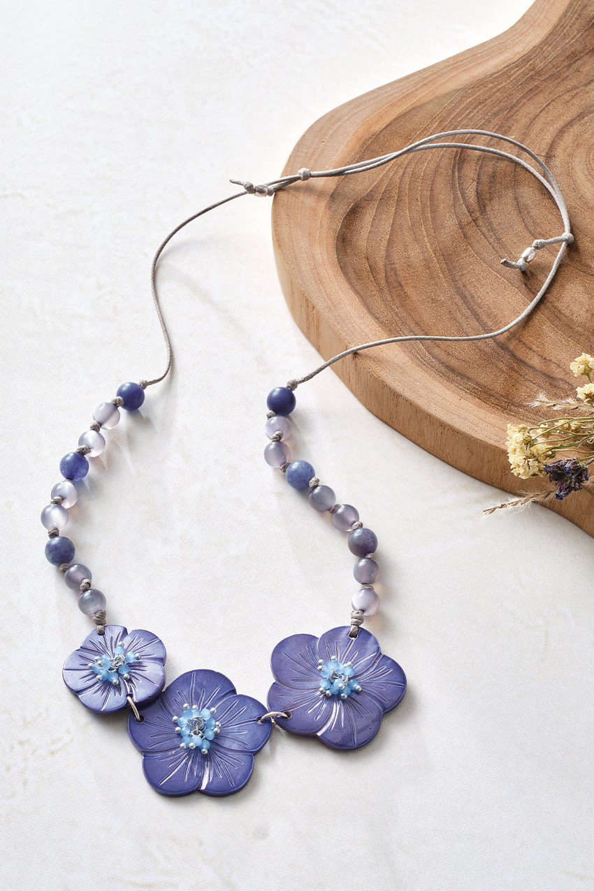 Moon Flower Necklace