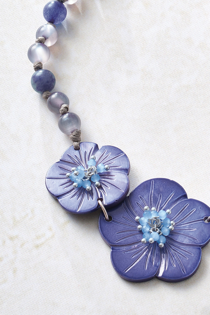 Moon Flower Necklace