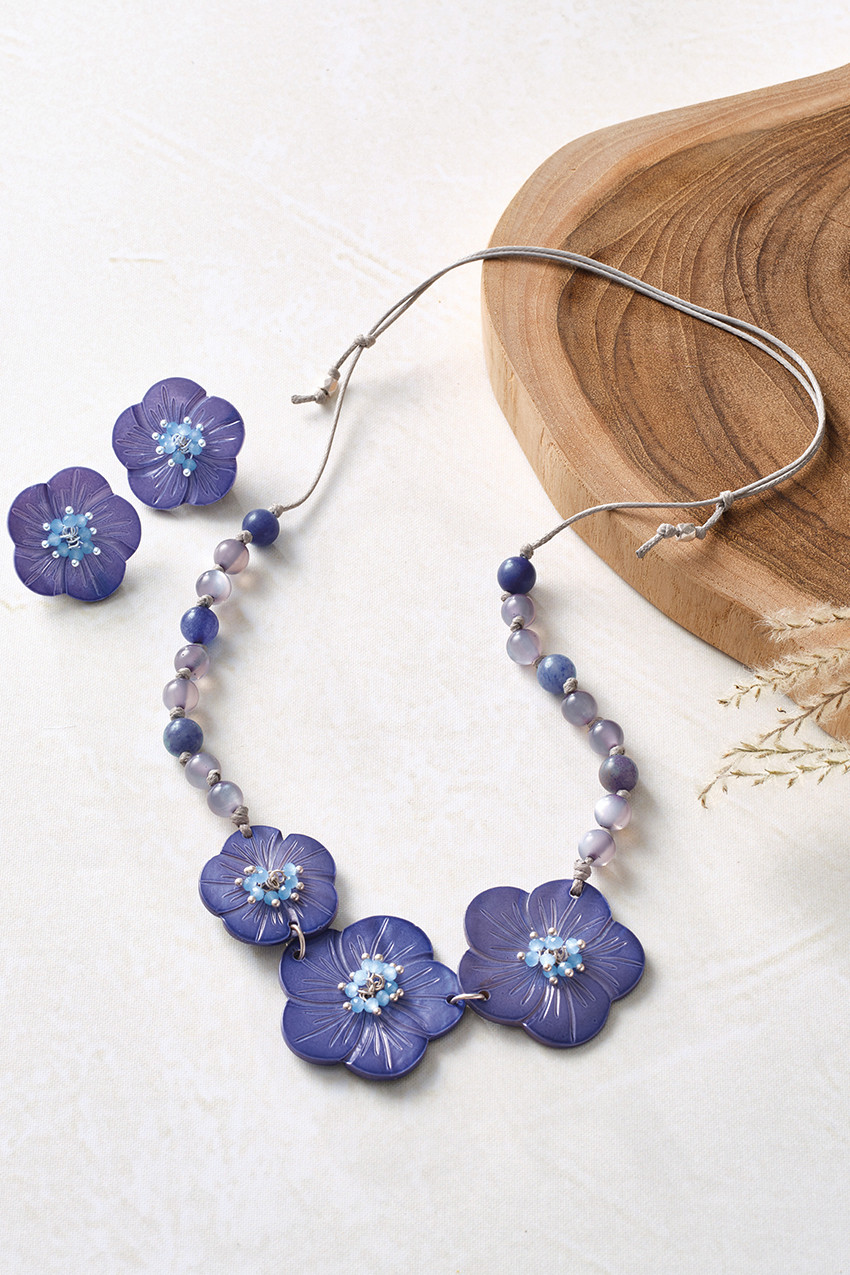 Moon Flower Necklace
