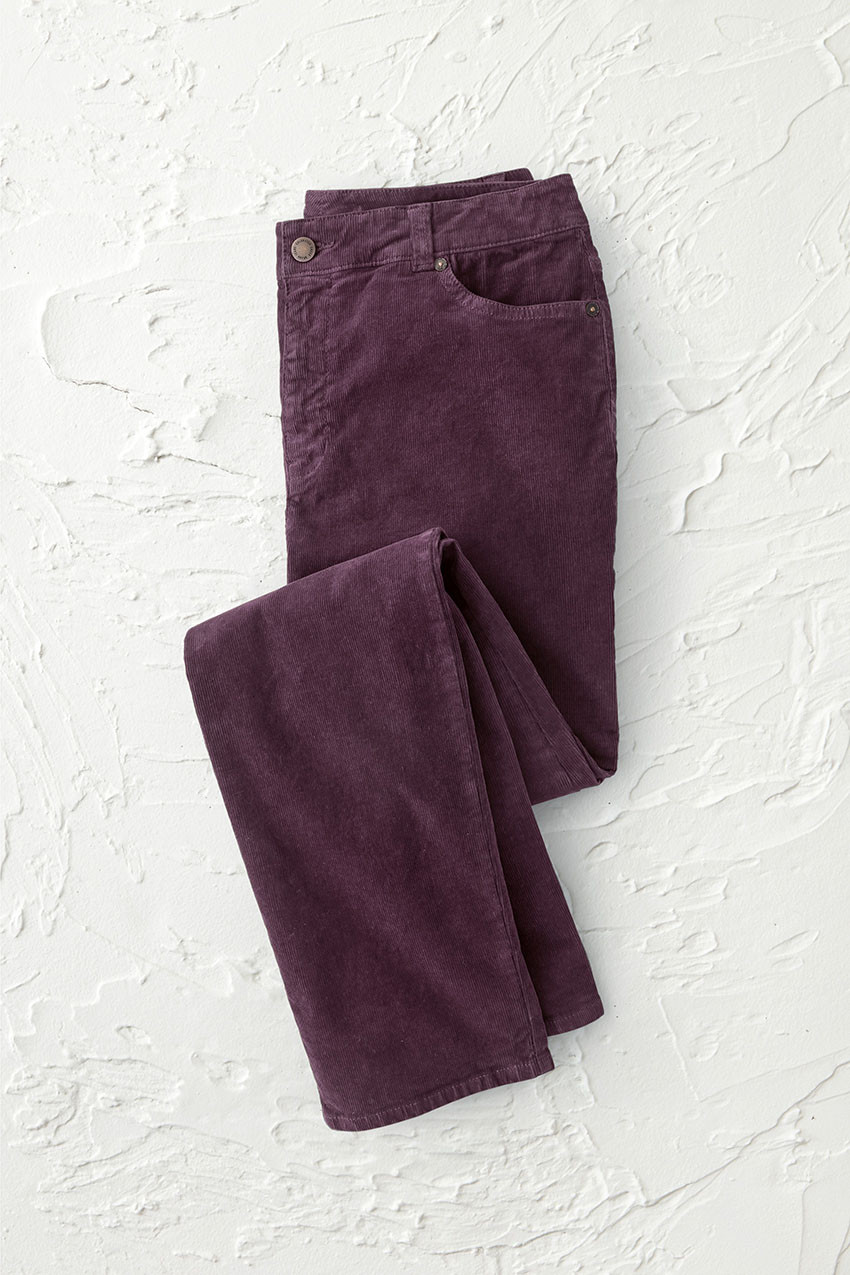 Pinwale Stretch Straight Leg Corduroys