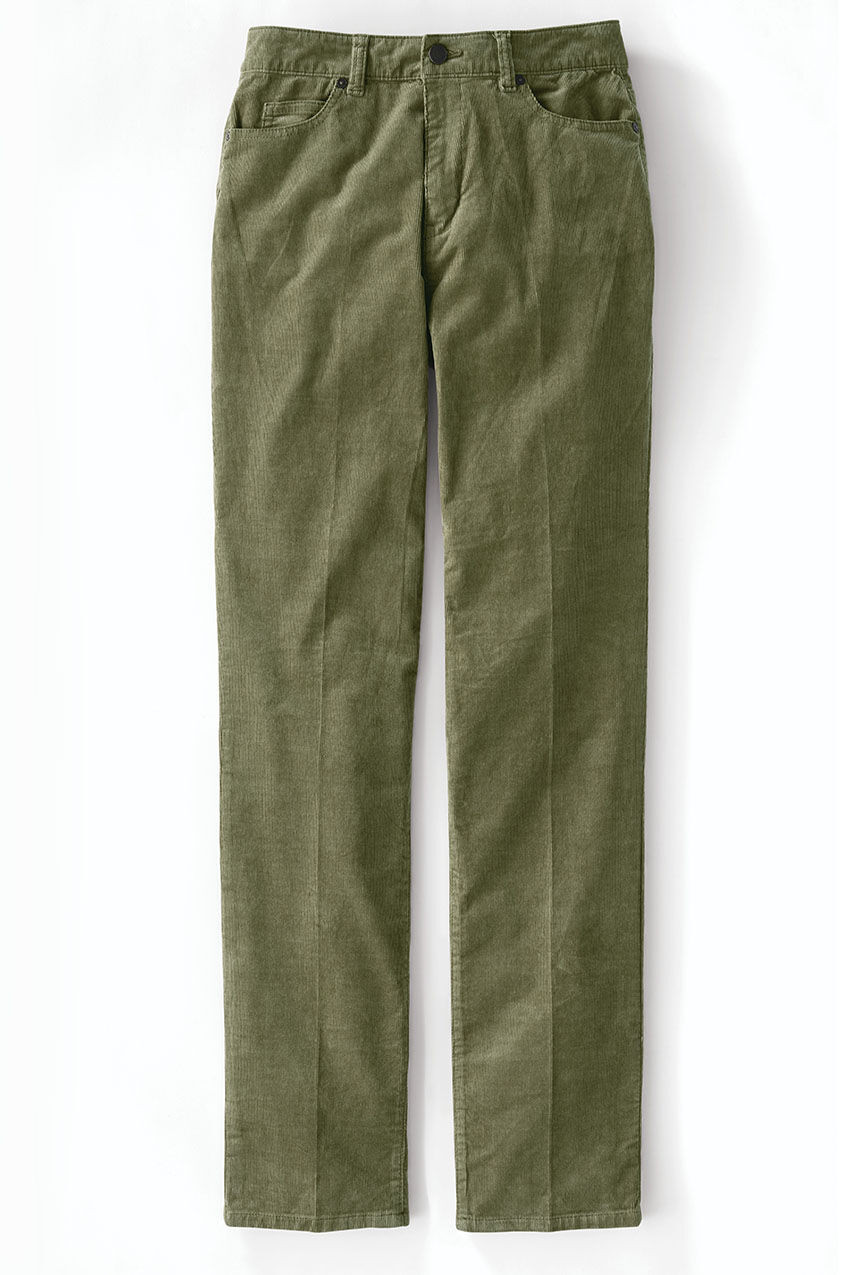 Pinwale Stretch Straight Leg Corduroys