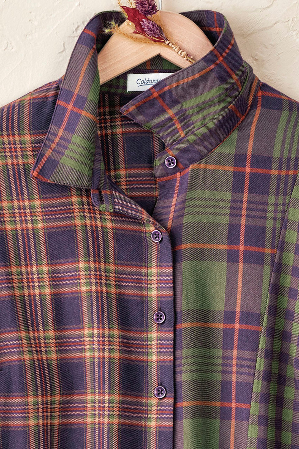 Into the Mix Plaid Tunic