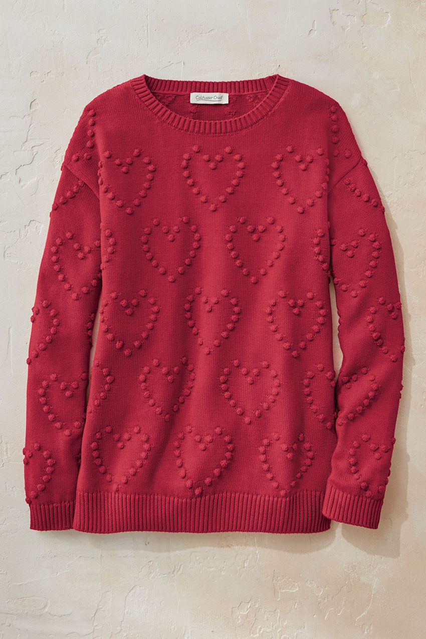 Heart-to-Heart Sweater - Coldwater Creek