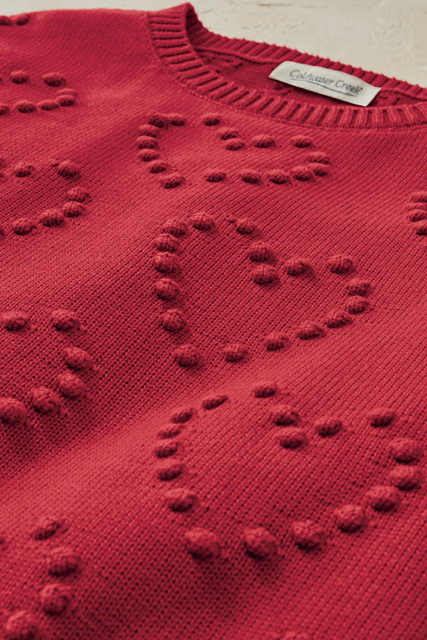 Heart-to-Heart Sweater - Coldwater Creek