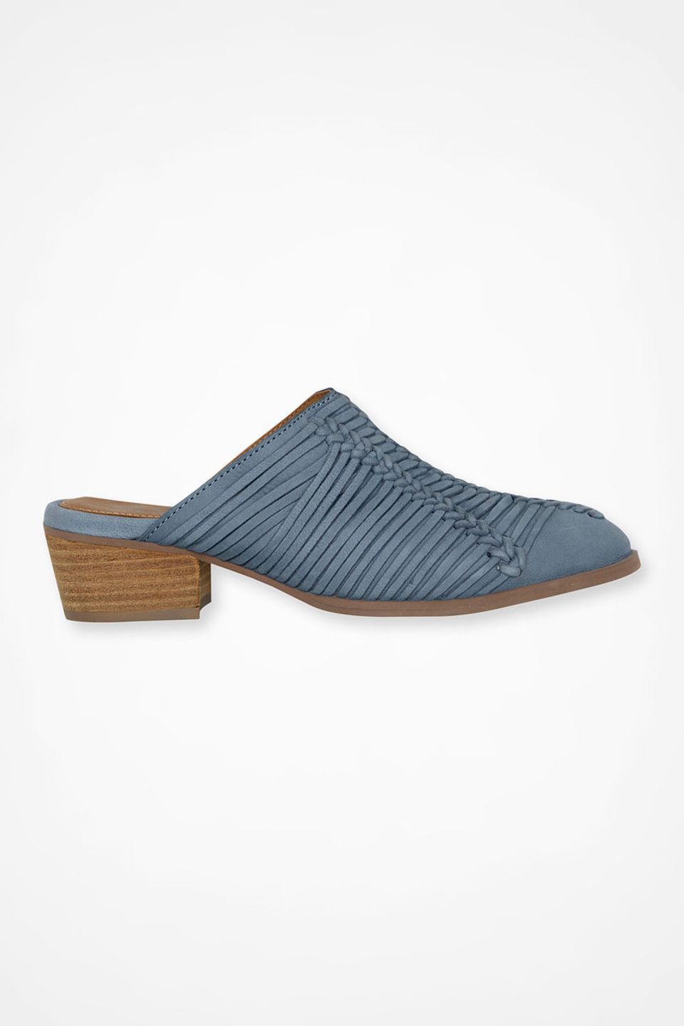Amarillo Leather Mules by Walk With Me™ - Coldwater Creek