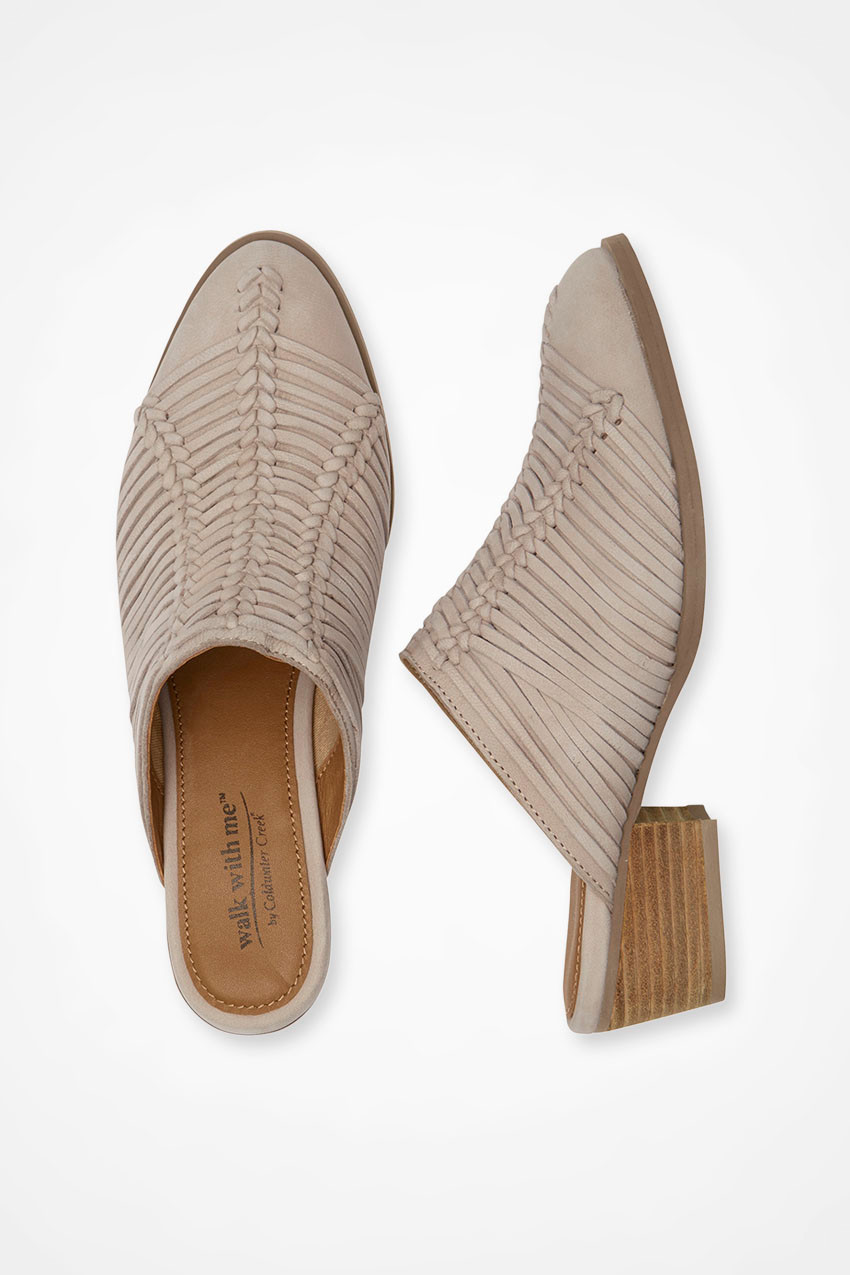 Amarillo Leather Mules by Walk With Me™