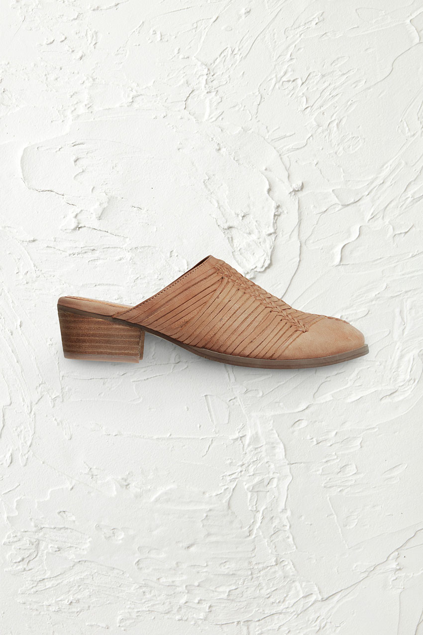 Amarillo Leather Mules by Walk With Me™